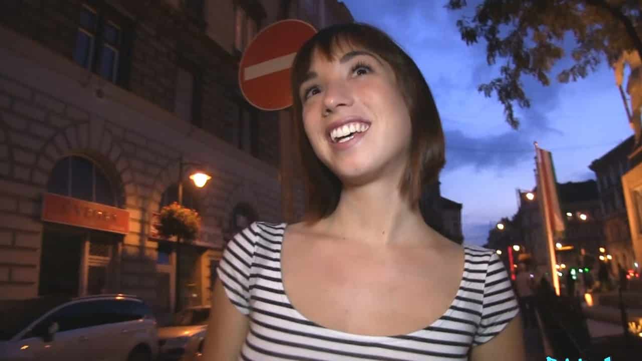 Public Agent Free – Rooftop Sex with Cute Brunette