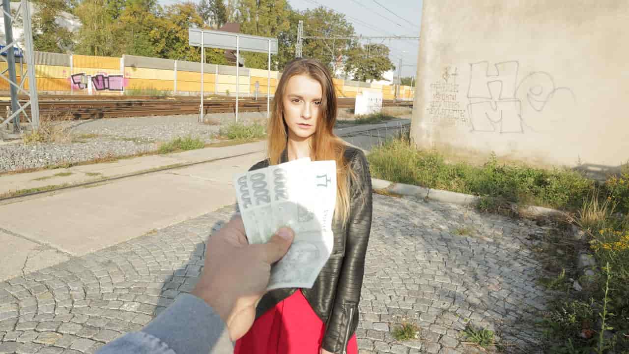 Public Agent Free – Pantyless and fucked hard